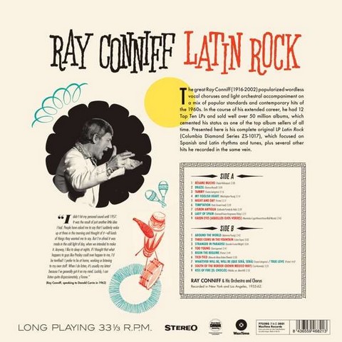 Ray Conniff – Latin Rock (LP, Compilation, Stereo, Vinyl) - фото 2