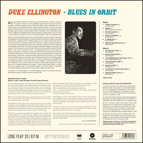 Duke Ellington – Blues In Orbit (LP, Album, Limited Edition, Vinyl) - фото 2