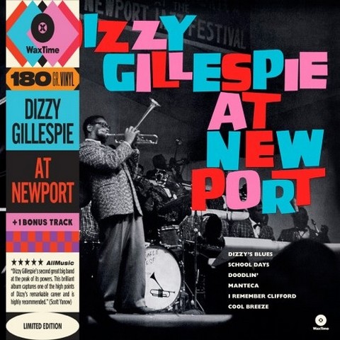 Dizzy Gillespie – At Newport (LP, Album, Limited Edition, Vinyl) - фото 1