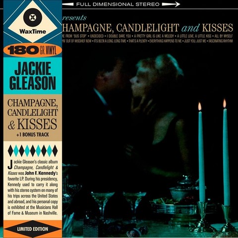 Jackie Gleason – Champagne, Candlelight & Kisses (LP, Limited Edition, Stereo, Vinyl) - фото 1