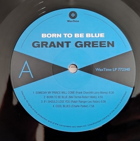 Grant Green – Born To Be Blue (LP, Reissue, Vinyl) - фото 4
