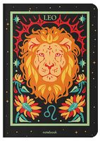 Блокнот в крапку "Знак зодіаку - Лев" - Канцтовары