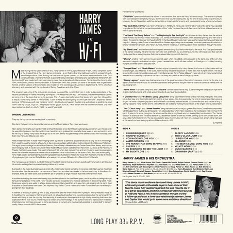 Harry James – Harry James in Hi-Fi (LP, Album, Vinyl) - фото 2
