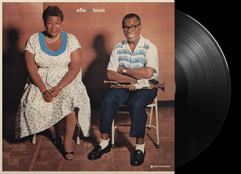 Ella Fitzgerald & Louis Armstrong – Ella And Louis (LP, CD, Album, Reissue, Vinyl) - фото 3