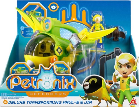 Фігурка-трансформер Полі велика + фігурка Джії . Ігровий набір TM Petronix Defenders - фото 1