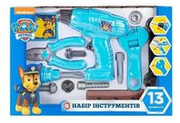 Набір інструментів 13 предметів. Ігровий набір TM Paw Patrol