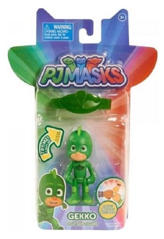 Гекко фігурка 8 см та браслет, що світиться. Ігровий набір TM PJ Masks. Play set 