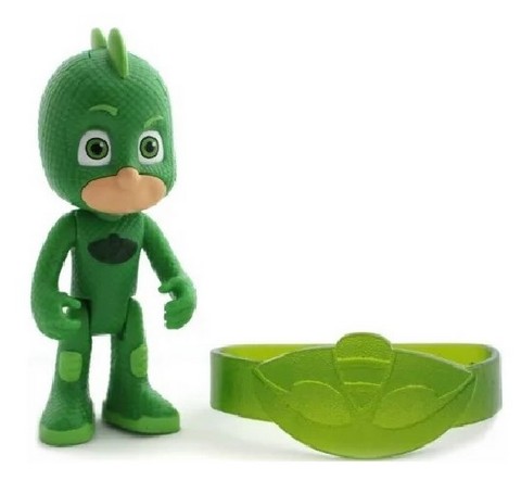 Гекко фігурка 8 см та браслет, що світиться. Ігровий набір TM PJ Masks. Play set 