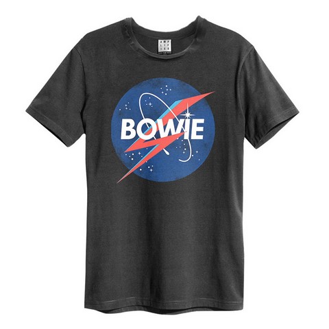 Футболка David Bowie – The Moon (Charcoal XL T-Shirt) (офіційний мерч) - фото 1