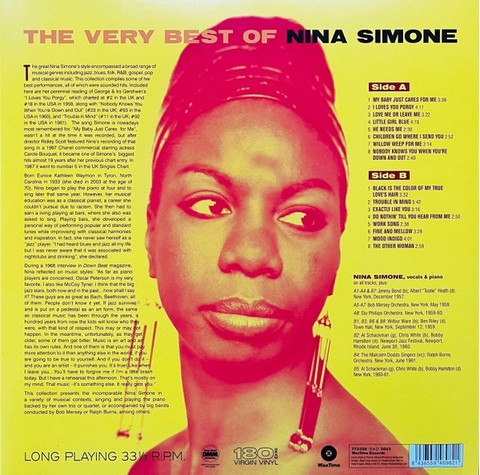 Nina Simone – The Very Best Of Nina Simone (LP, Compilation, Limited Edition, Stereo, Vinyl) - фото 2