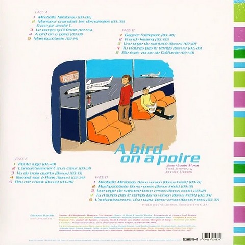 Jean-Louis Murat, Fred Jimenez & Jennifer Charles – A Bird On A Poire (2LP, Album, Limited Edition, Reissue, Vinyl) - фото 2