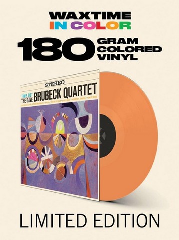 The Dave Brubeck Quartet – Time Out (LP, Album, Limited Edition, Orange Vinyl) - фото 3