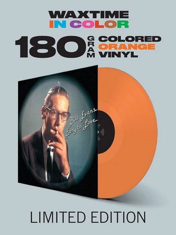 Bill Evans – Easy To Love (LP, Compilation, Limited Edition, Orange Vinyl) - фото 3