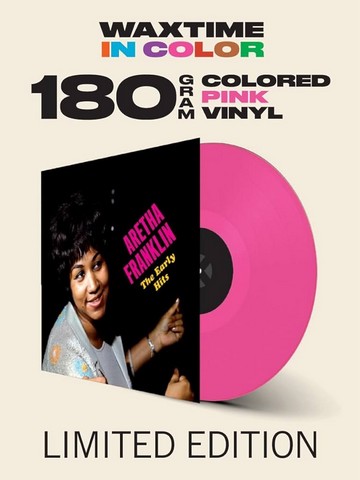 Aretha Franklin – The Early Hits (LP, Compilation, Limited Edition, Pink Vinyl) - фото 3