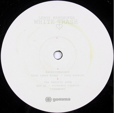 Leroy Hanghofer – White Trash (2LP, Album, Vinyl) - фото 5