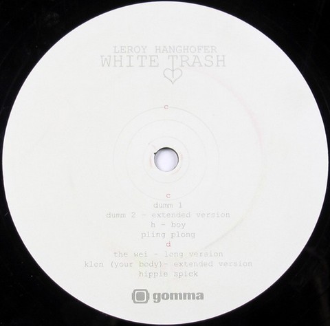 Leroy Hanghofer – White Trash (2LP, Album, Vinyl) - фото 7