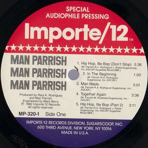 Man Parrish – Man Parrish (LP, Album, Vinyl) - фото 3
