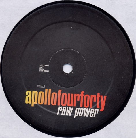Apollo Four Forty – Raw Power (LP, Album, Vinyl) - фото 3