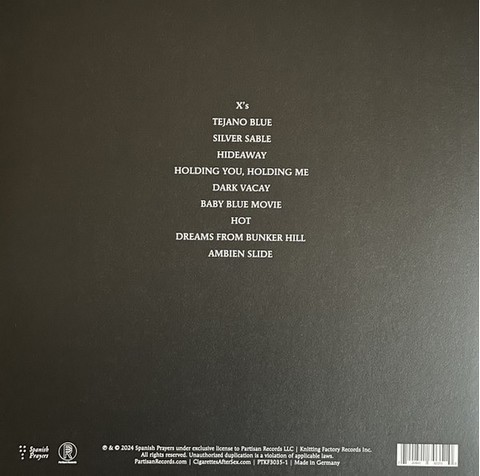 Cigarettes After Sex – Xs (LP, Album, Vinyl) - фото 2