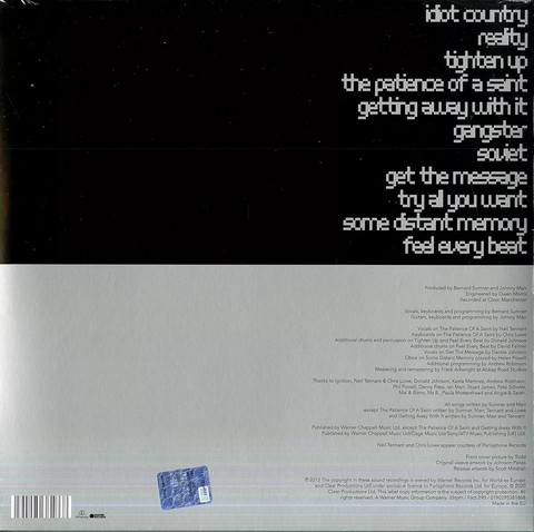 Electronic – Electronic (LP, Album, Vinyl) - фото 2