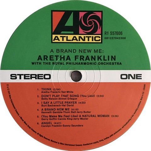 Aretha Franklin – A Brand New Me (LP, Album, Vinyl) - фото 3