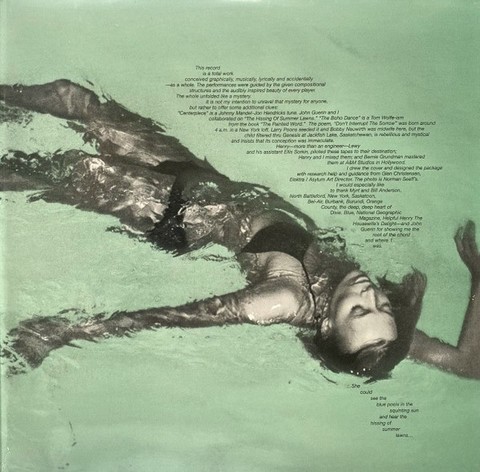 Joni Mitchell – The Hissing Of Summer Lawns (LP, Album, Vinyl) - фото 4