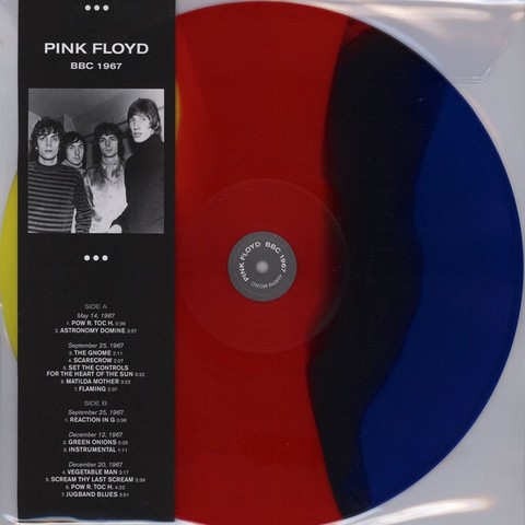 Pink Floyd – BBC 1967 (LP, 45 RPM, Limited Edition, Multicoloured Vinyl) - фото 1