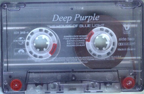 Deep Purple – The House Of Blue Light (Cassette) - фото 3