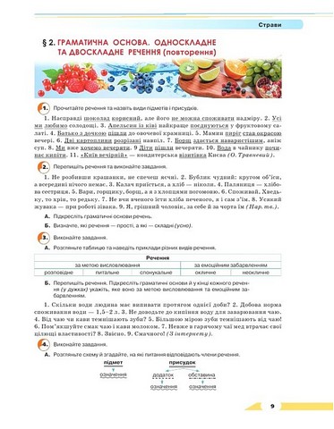 Українська мова, 9 клас. Підручник - фото 7