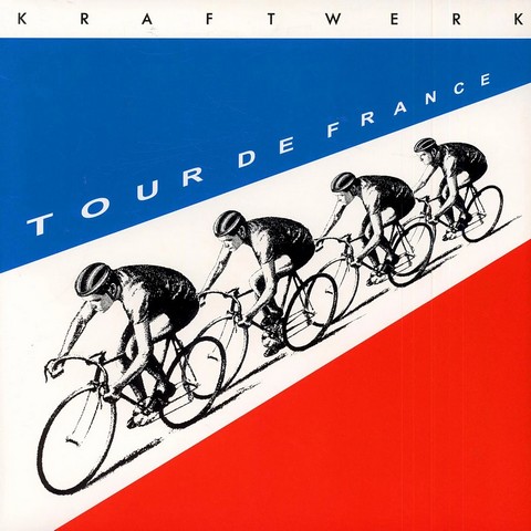 Kraftwerk – Tour De France (2LP, Album, Limited Edition, Reissue, Red & Blue Vinyl) - фото 1
