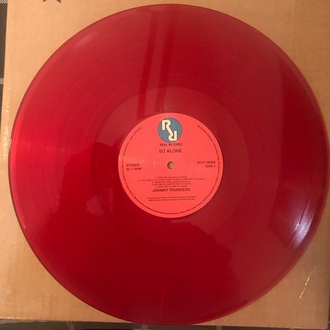 Johnny Thunders – So Alone (LP, Album, 45th Anniversary Edition, Red Vinyl) - фото 3
