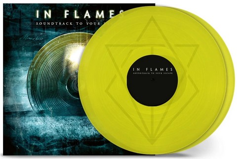 In Flames – Soundtrack To Your Escape (2LP, Album, Single Sided, Etched, Yellow [Transparent] Vinyl) - фото 2