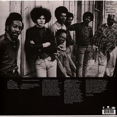 War – The World Is A Ghetto (LP, Album, Stereo, Vinyl) - фото 2