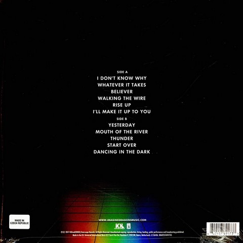Imagine Dragons – Evolve (LP, Album, Vinyl) - фото 2