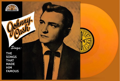 Johnny Cash – Johnny Cash Sings The Songs That Made Him Famous (LP, Limited Edition, Orange Vinyl) - фото 3