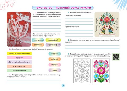 Мистецтво. 7 клас. Альбом - фото 7