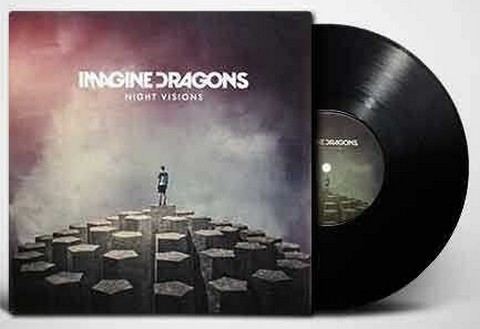 Imagine Dragons – Night Visions (LP, Album, Vinyl) - фото 3