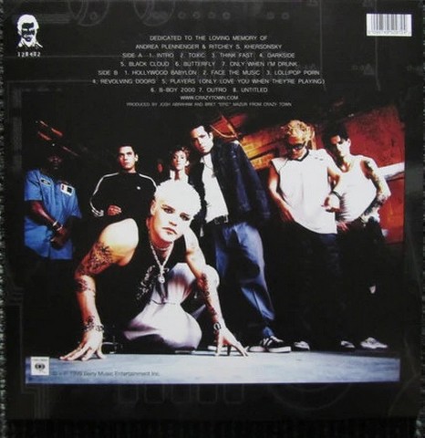 Crazy Town – The Gift Of Game (LP, Album, Red Devil Velvet Vinyl) - фото 2