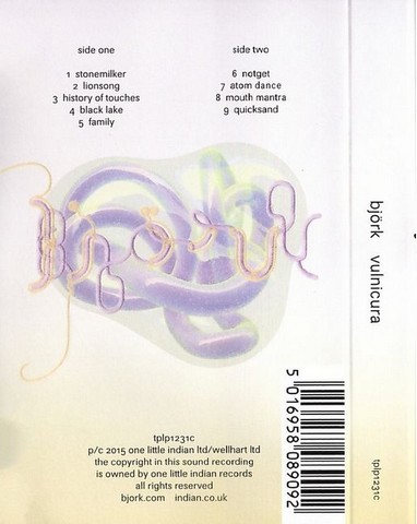 Bjork – Vulnicura (MC, Album, Limited Edition, Yellow Cassette) - фото 2