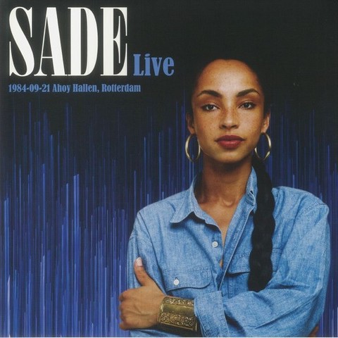 Sade – Live 1984-09-21 Ahoy Hallen, Rotterdam (2LP, Album, Blue Vinyl) - фото 1