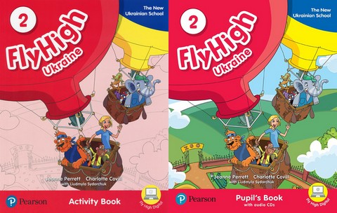 Комплект Fly High Ukraine 2 Activity Book + Pupil's...