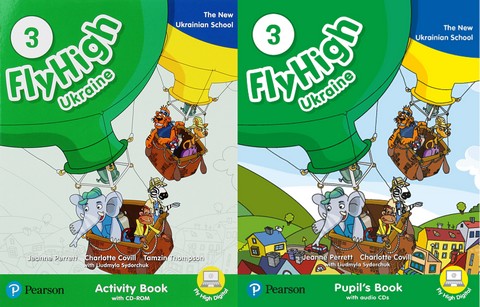 Комплект Fly High Ukraine 3 Activity Book + Pupil's...