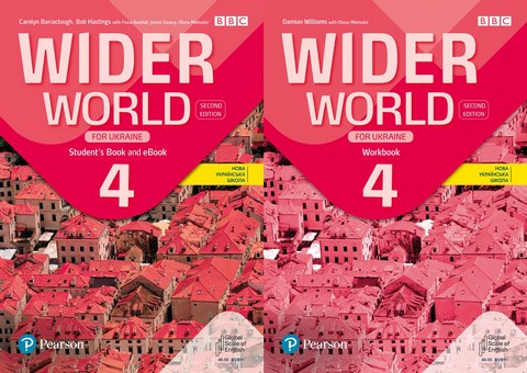 Комплект Wider World 2nd edition Ukraine 4 Student...