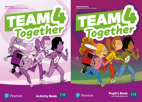Комплект Team Together 4 Pupil's Book + Activity Book