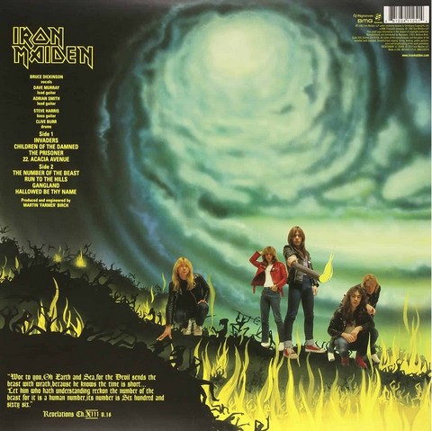 Iron Maiden – The Number Of The Beast (LP, Album, Vinyl) - фото 2