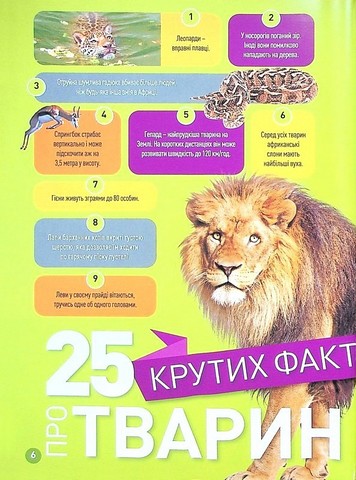 National Geographic Kids. Гррр! 100 цікавих фактів про тварин Африки - фото 3