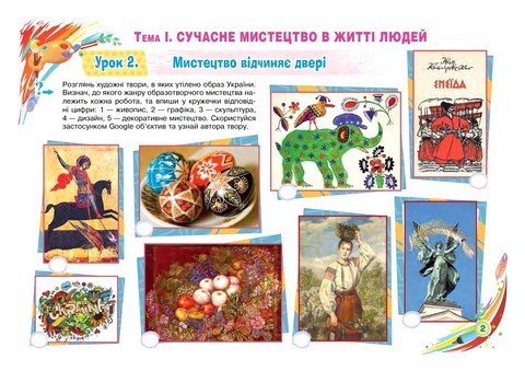 Образотворче мистецтво. 7 клас. Альбом з інтегрованого курсу - фото 2