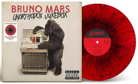 Bruno Mars – Unorthodox Jukebox (LP, Album, Limited Edition, Red and Black Splatter Vinyl) - фото 2