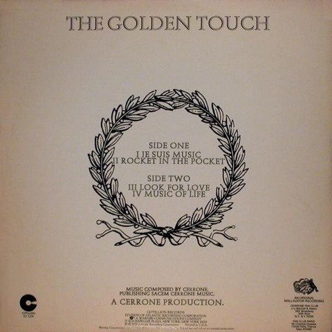 Cerrone – Cerrone IV - The Golden Touch (LP, Album, PR Gatefold, Vinyl) - фото 4