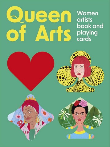 Queen of Arts. Women Artists Playing Cards